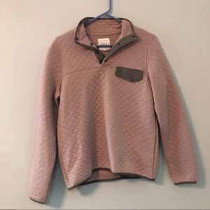 Thread & supply patagonia dupe pink quilted top